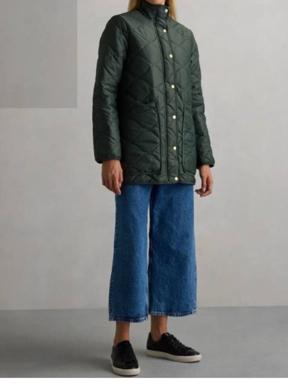 Quince Featherless Quilted Long Puffer Jacket